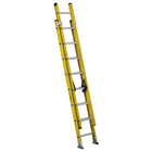 Featherlite 6900 Series 16' Industrial Heavy-Duty Fiberglass Extension Ladder-Max. Open Height: 13'