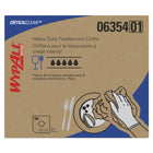 WypAll CriticalClean High Capacity Heavy Duty Foodservice Cloths - Red - 300 Pack-WypAll X70 are durable, absorbent cloths that stay strong for cleaning performance, features textured surface to pick up food particles