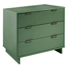 Manhattan Comfort Granville 37.8" Modern Dresser - Sage Green-Home Assembly Required. All Hardware Included