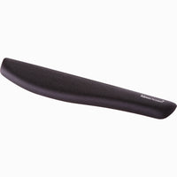 Fellowes Plush Touch Wrist Rest - Black-Innovative new FoamFusion Technology provides superior comfort to help relieve wrist pressure