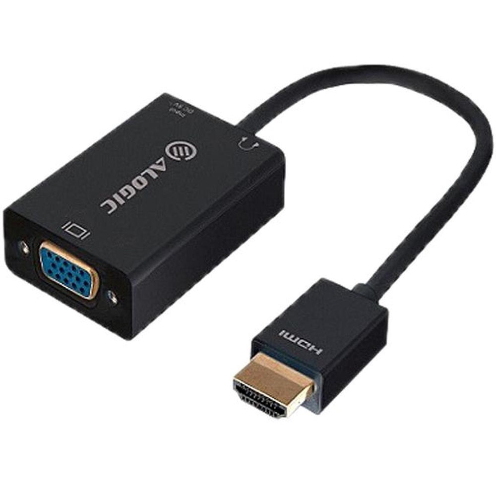 ALOGIC HDMI to VGA Adapter with 3.5mm Audio - 15cm | staples.ca