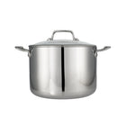 Tramontina Tri-Ply Clad 8 Qt Covered Stainless Steel Covered Stock Pot-Lifetime Warranty