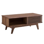 Modway Render Coffee Table - Walnut-Mid-Century Modern Coffee Table