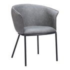Zuo Garston Dining Chair - Grey-Assembly required