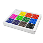 Kwik Stix Solid Tempera Paint Stick - Classic Colours - 96 Pack-No cups, smocks or brushes needed
