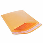 SUM Premium Kraft Bubble Cushioned Envelope - Mailer #00 - 5" x 10" - 250 Pack-3/16" bubble cushioning keep objects safe in shipping