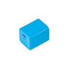 LOGiiX Vibrance Power Cube 30W USB-C Wall Charger - Turquoise-Fast charge your device up to 72% in just 45 mins