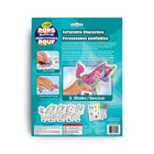 Crayola POPS 3D Inflatable Characters Activity Set - Unicorns-WASHABLE MARKERS: Crayola Pip-Squeaks markers are washable from skin and most washable clothing, making this colouring kit a less mess activity for kids