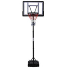 Soozier 5' to 7' Basketball Hoop and Stand Backboard-Suitable for both indoor and outdoor use
