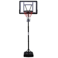 Soozier 5' to 7' Basketball Hoop and Stand Backboard-Suitable for both indoor and outdoor use
