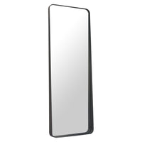 Zuo Riga Mirror - Black-Mount to wall vertically only