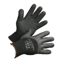 Forcefield "Samurai Heat" Insulated and 3/4 Nitrile Coated High Performance Work Gloves - X-Large - Black - 2 Pack-General purpose, nitrile, polyester