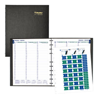 Blueline 2026 MiracleBind CoilPro Weekly Planner with Refillable Note Pages - 11" x 9-1/16" - Black - Bilingual-12-Month: January 2026 to December 2026