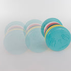 Miniland Feel to Learn: Stack & Roll Rings-It contains four stackable rings to promote spatial vision, reasoning, logic and motor skills when they are inserted onto the cone in the right order