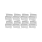 Globe Commercial MF250WHT Multifold Towels - White - 250 Sheets/Pack - 16 Pack-Fits universal dispensers