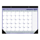 Blueline 2027 Monthly Desk Pad Calendar - 21-1/4" x 16"-12 Months, January to December