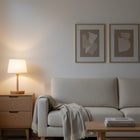 Decent Living Wooden Base Table Lamp - 2 Pack-10