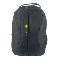 Tucci Italy Dynamo Backpack - Medium - Black-Padded Laptop Sleeve – Fits laptops up to 16"
