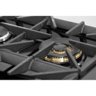 Kucht 48" KXD Series Dual Fuel Range Natural Gas - Gemstone-Sealed burners make easy to keep your range clean