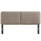 Modway Lindee Boucle Fabric Full Headboard - Oatmeal-7 Mounting Positions
