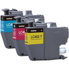 Brother Genuine LC402 INKvestment Tank Ink Cartridge Set - Standard Yield - Colour-Multipacks save you money and time compared to buying a single cartridge