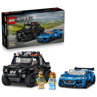 LEGO Speed Champions Jaguar Project 7 & Land Rover Defender-LEGO Speed Champions Jaguar and Land Rover double pack model kit