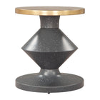Zuo Litar Side Table - Multicolor-Dimensions: 18.1" L x 18.1" W x 20.5" H