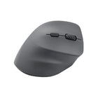 BlueDiamond Track Ergo Vertical Wireless Mouse - Grey-Reliable Bluetooth Connection:  Easily switch between two Bluetooth-compatible devices with a button click