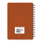 Orange Circle Studio 2027 Agatha Planner - 8-1/4" x 5-3/4" - Tawny Brown-Weekly and monthly planner pages