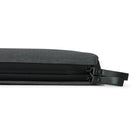 Bugatti Madison 15.6" Laptop Sleeve - Grey-Side handle made of vegan leather