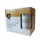 Two Bears Frothed Latte - 207 mL - Salted Caramel with Oat Milk - 6 Pack-Shelf stable