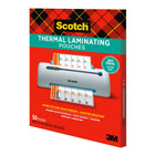 Scotch Dry Erase Thermal Laminating Pouches - 50 Count-Protects and adds professionalism to business documents