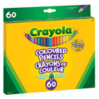 Crayola Coloured Pencils, 60 Count-La mine souple résiste à la casse, et la pointe pré-taillée est immédiatement prête à l'emploi