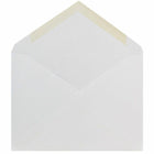 JAM Paper A6 Invitation Envelopes with V-Flap - 4.75" x 6.5" - White - 50 Pack (J0567I)-Size: A6 (4.75 x 6.5 inches)