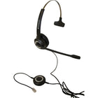 Spracht ZuM Monaural Headset for Desktop Phones (ZUMRJ9M)-Mic boom rotates 300-degree to allow wearing on either ear. Automatic mute when the boom rotates 60-degree up or down