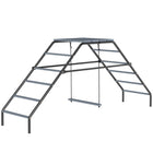 PawHut Chicken Coop Perches with Swing-This unique chicken perch converts into two shapes to fit your yard 