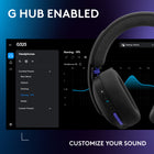 Logitech G325 LIGHTSPEED Wireless Bluetooth Gaming Headset - Black-10