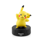 tonies Pikachu Tonie Figurine - French-Tracklist (in French): 1. À la rencontre de Pikachu 2. Introduction à l’univers et aux personnages 3. Histoire 1 : Pikachu et la chose qui fait du bruit 4. Académie des Dresseurs : Les baies 5. Combat de capacités Pokémon 6. Histoire 2 : Pikachu et la chasse aux baies 7. Académie des Dresseurs : Les évolutions d’Évoli 8. Histoire 3 : La tempête et le pique-nique 9. Conclusion Total Run Time: Approx. 78 minutes