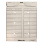 SupremeX Inter-Tac Reusable Adhesive Patch Inter-Departmental Envelopes - 32lb. - 10" x 13" - Natural - 25 Pack-Natural Kraft