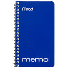 Mead Open Side Coil Bound Memo Book - 5" x 3" - Assorted Colours - 12 Pack-60 pages provide ample space for note-taking and organization