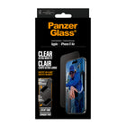 PanzerGlass UWF Screen Protector Air with Fastfit for iPhone 17 - Clear-Fastfit in-a-box: place your phone face-up and pull the tab for a flawless installation