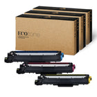 Ecotone Brother TN227 Remanufactured Toner - High Yield - Cyan/Magenta/Yellow-Color: Cyan/Magenta/Yellow 