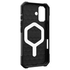 UAG Essential Armor Compatible with MagSafe Rugged Case for iPhone 17 - Black-Opaque Case Colors Made of 50% Recycled Material