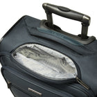 Ricardo Beverly Hills Avalon Softside 21" Carry On - Storm Blue-Bottom carry handle — Helps lift the bag from car trunks, baggage carousels, and high shelves without tilting or dragging.