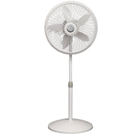 Lasko 18" Adjustable Cyclone Pedestal Fan-Features 3 refreshing speeds