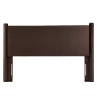 Modway Rael Performance Velvet Full Headboard - Chocolate Brown-Assembly Required
