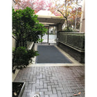 Edgewood Tundra Heavy Traffic Exterior Scraper Mat - 3' 6" W x 7' L - Charcoal with Black Edging-42"W x 84"L x 0.5"H