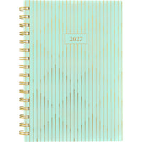 Cambridge 2027 Small Weekly/ Monthly Planner - 8-½" H x 6" W - Glimmer - Bilingual-12 months: January - December 2027