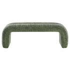 Modway Dax 50.5" Chenille Upholstered Accent Bench - Basil-Weight Capacity: 331 lbs.