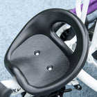 Qaba 6-in-1 Toddler Tricycle Stroller with Basket and Canopy - Purple-Material: PP, Metal, Polyester 